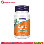Now Foods Zinc 50 mg 100 Tablets