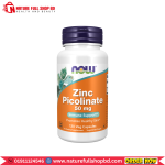 Now Foods Zinc Picolinate 50 mg 120 Veg Capsules