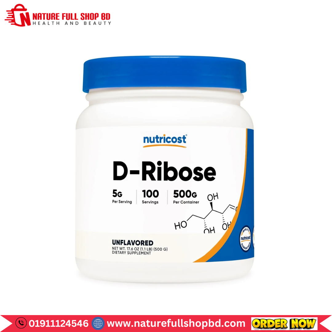 0 - 2025-05-23T122101.948 Nutricost D-Ribose Powder 5g Per Serving 500g - Image 1