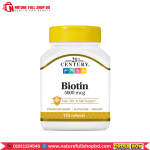 21st Century Biotin 5000 mcg 110 Capsules