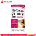 21st Century Herbal Slimming Tea Cranraspberry Caffeine Free 24 Tea Bags