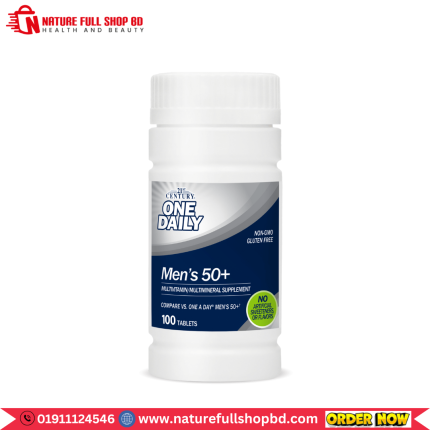 21st Century One Daily Men's 50+ Multivitamin Multimineral 100 Tablets