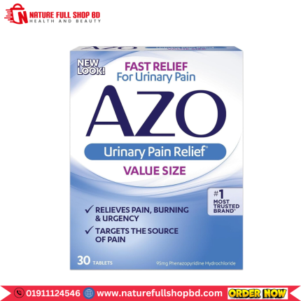 AZO Urinary Pain Relief Value Size 30 Tablets