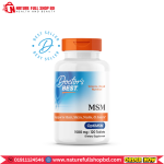Doctor's Best MSM with OptiMSM 1500 mg 120 Tablets