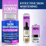 Skin Whitening Glutathione 2000 mg 120 Vegan Capsules - Image 4
