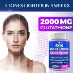 Skin Whitening Glutathione 2000 mg 120 Vegan Capsules - Image 2