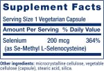 Life Extension Se-Methyl L- Selenocysteine 200 mcg 90 Vegetarian Capsules - Image 2