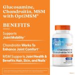 Doctor's Best Glucosamine Chondroitin MSM 120 Veggie Capsules - Image 3