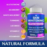 Skin Whitening Glutathione 2000 mg 120 Vegan Capsules - Image 3