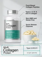Horbaach Multi Collagen Protein 2000 mg 180 Capsules - Image 3