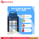 HerbTonics Apple Cider Vinegar + Keto Gummies The Mother 60 Vegan ACV Gummies - Image 3