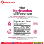 HerbTonics Multi-Collagen + Organ Complex 5-Type Grass-Fed Collagen Blend & Beef Organ Complex for Women & Men 90 Capsules - Image 2