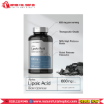 Horbaach Alpha Lipoic Acid with Biotin Optimizer 600 mg 240 Capsules - Image 3