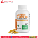 Bronson Vitamin-B Complex with Vitamin C 120 Vegetarian Capsules