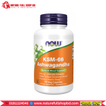 Now Foods KSM-66 Ashwagandha 600 mg 90 Veg Capsules