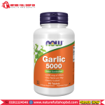 Now Foods Garlic 5000 Odor-Controlled 500 mg 90 Tablets