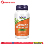 Now Foods Turmeric Curcumin 60 Veg Capsules