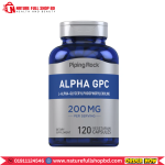 Piping Rock Alpha GPC 200 mg 120 Vegetarian Capsules