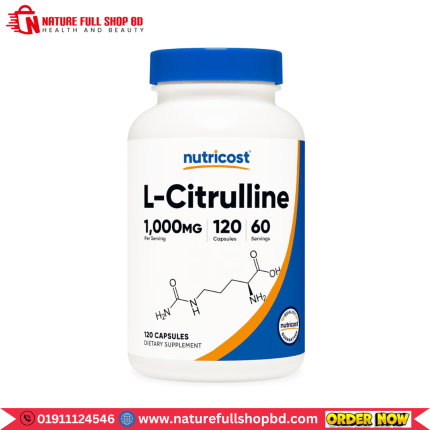 Nutricost L-Citrulline 1000 mg 120 Capsules