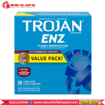 Trojan ENZ Armor Spermicidal 36 latex Lubricated Condoms