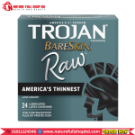 Trojan BareSkin Raw America's Thinnest 24 Lubricated Latex Condoms