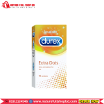 Durex Extra Dots Condom 10 Pcs Pack