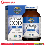 Garden of Life Vitamin Code Men Whole Food Multivitamin 240 Vegetarian Capsules