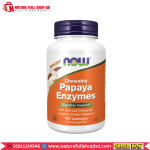Now Foods Chewable Papaya Enzymes 180 Lozenges