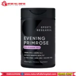 Sports Research Evening Primrose Cold-Pressed Oil 1300 mg EPO 120 Softgels