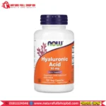 Now Foods Hyaluronic Acid With MSM 50 mg 120 Veg Capsules