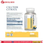 Solaray Calcium Citrate with Vitamin D3 90 Capsules - Image 2