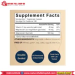 NatureBell Pure Magnesium Glycinate 500 mg 240 Vegetarian Capsules - Image 3