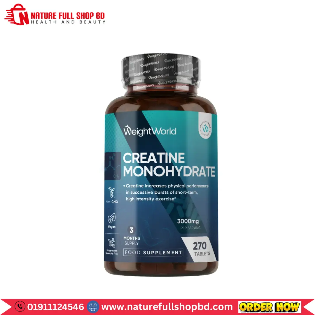 0 - 2026-06-16T140120.406 Weight World Creatine Monohydrate 3000 Mg 270 Tablets - Image 1