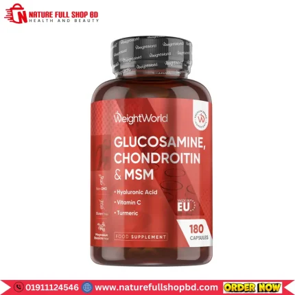 Weight World Glucosamine, Chondroitin & MSM 180 Capsules