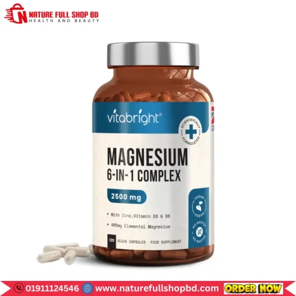 VitaBright Magnesium Complex 6-in-1 2500mg 120 Capsules