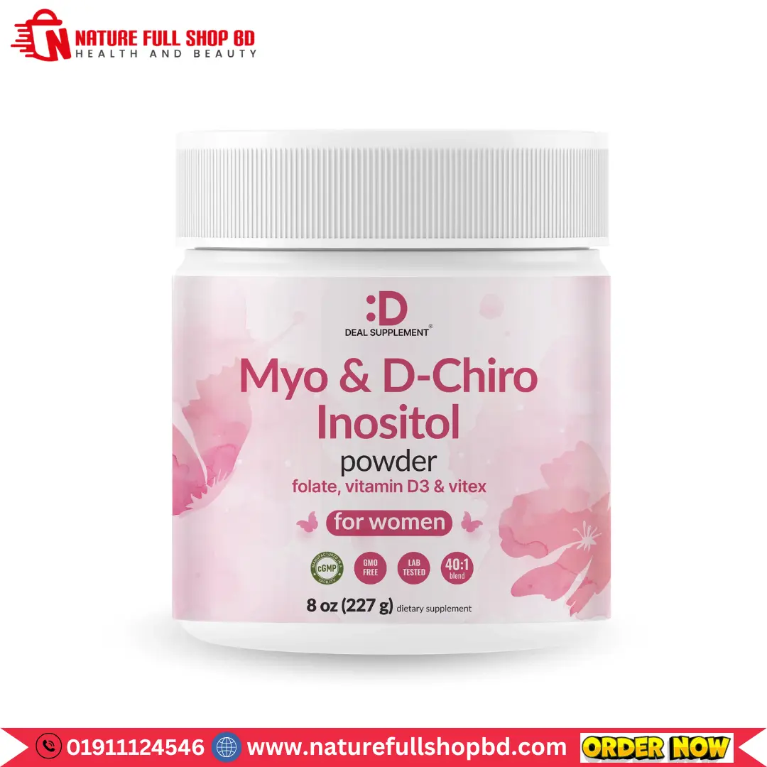 0 - 2026-07-26T022337.300 Deal Supplement Myo-Inositol & D-Chiro Inositol Powder for Women (40:1) 227g - Image 1